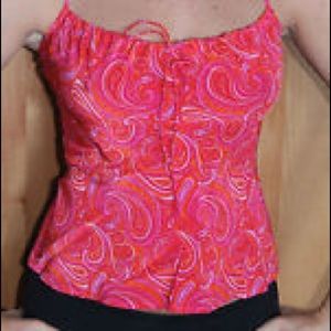 Banana Republic 100% silk spaghetti strap top